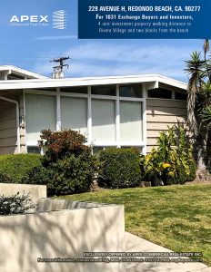 Open PDF brochure for 229 Avenue H 4-Unit Investment Property in Redondo Beach