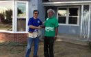 Arnold Ng of Apex volunteering with Habitat for Humanity